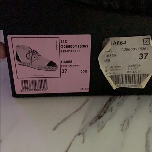 Chanel Ankle High Espadrilles Shoes 37 - Picture 8 of 16